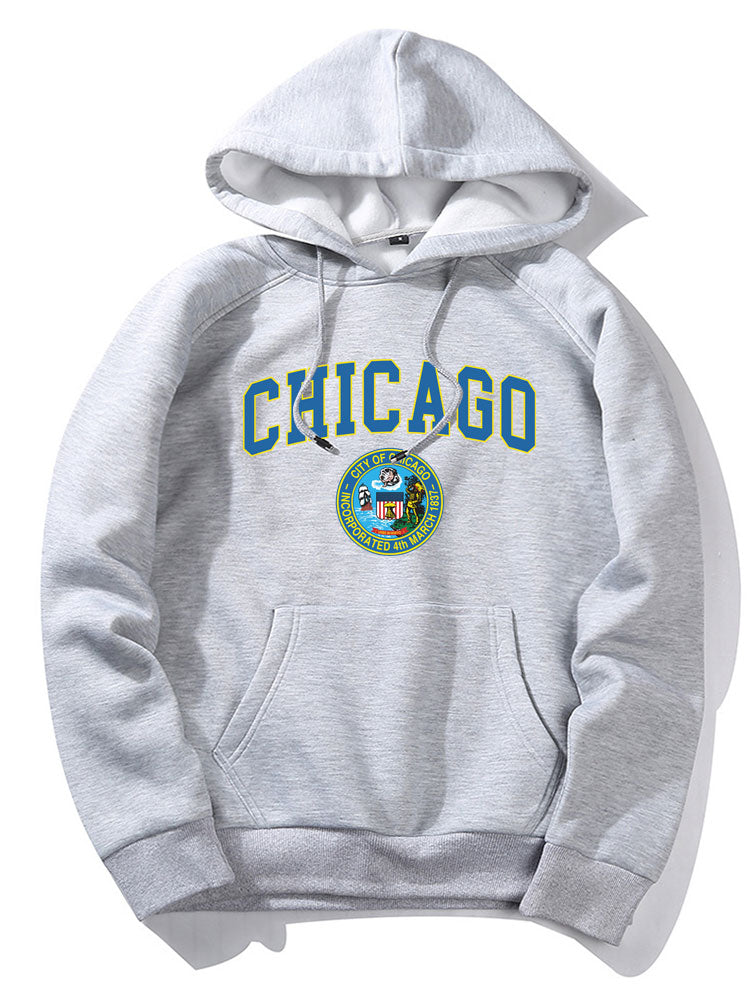 Chicago Print Hoodie